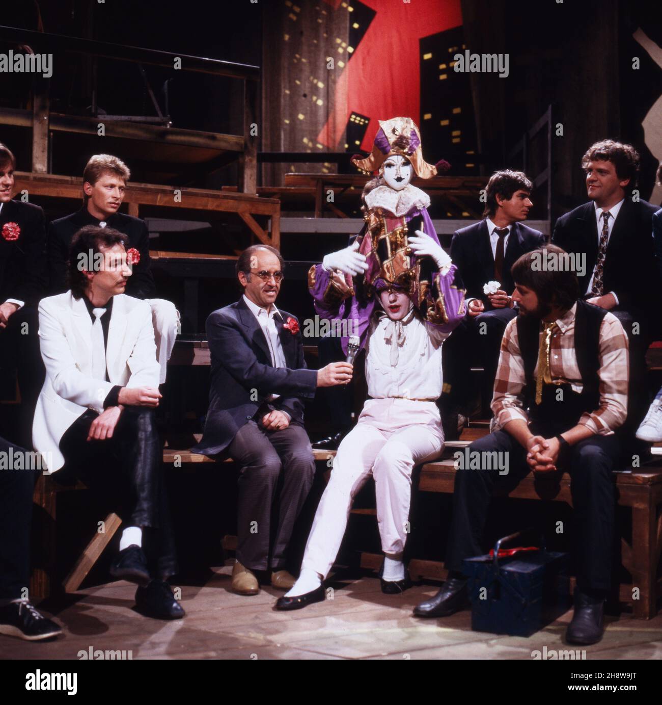 Show-Bühne, Talentshow, Deutschland 1983 - 1987, Moderator Alfred ...