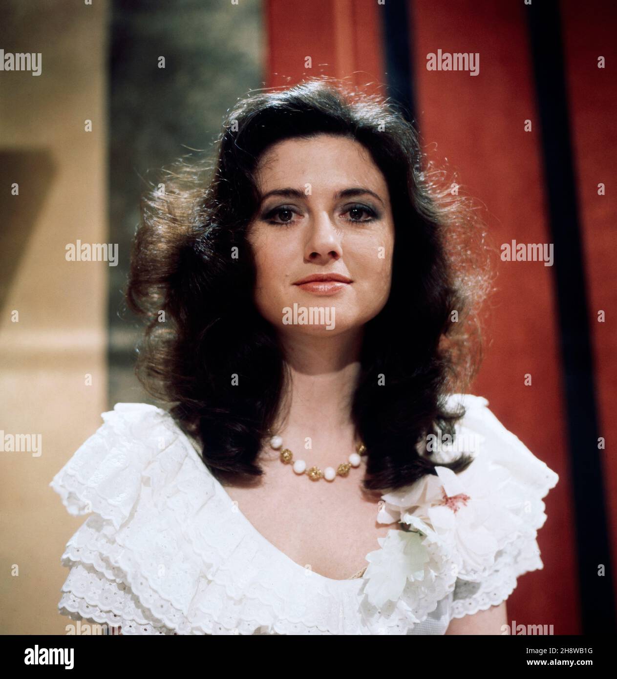 Gigliola Cinquetti, italienische Sängerin, 1976. Gigliola Cinquetti, Italian singer, 1976. Stock Photo
