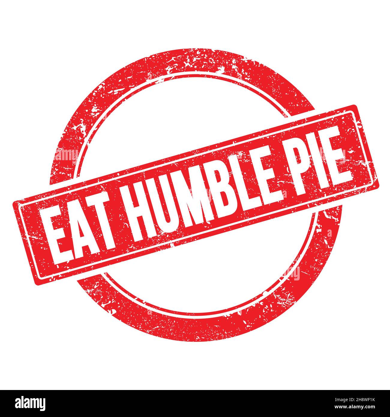 Eat humble pie hi-res stock photography and images - Alamy