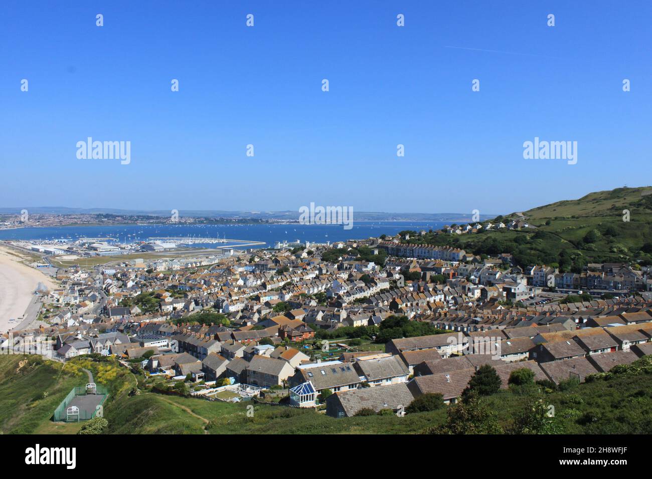 Isle of Portland. The England south west coast path. Jurassic Coast ...