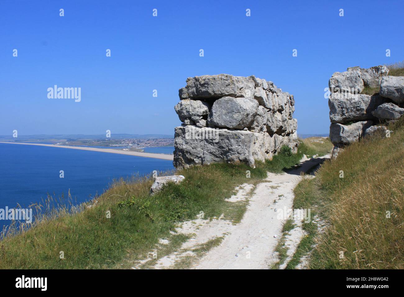 Uk chesil beach portland hi-res stock photography and images - Alamy