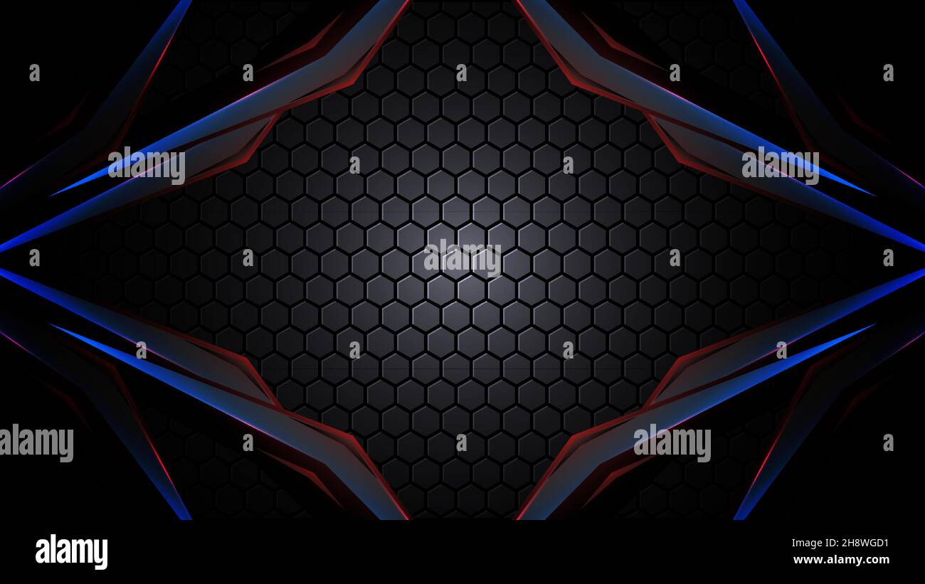 Futuristic tech dark grey realistic abstract modern technology ...