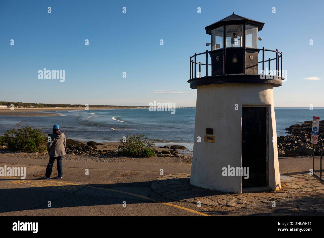 Marginal Way scenic coastal walks in Ogunquit Maine Stock Photo Alamy