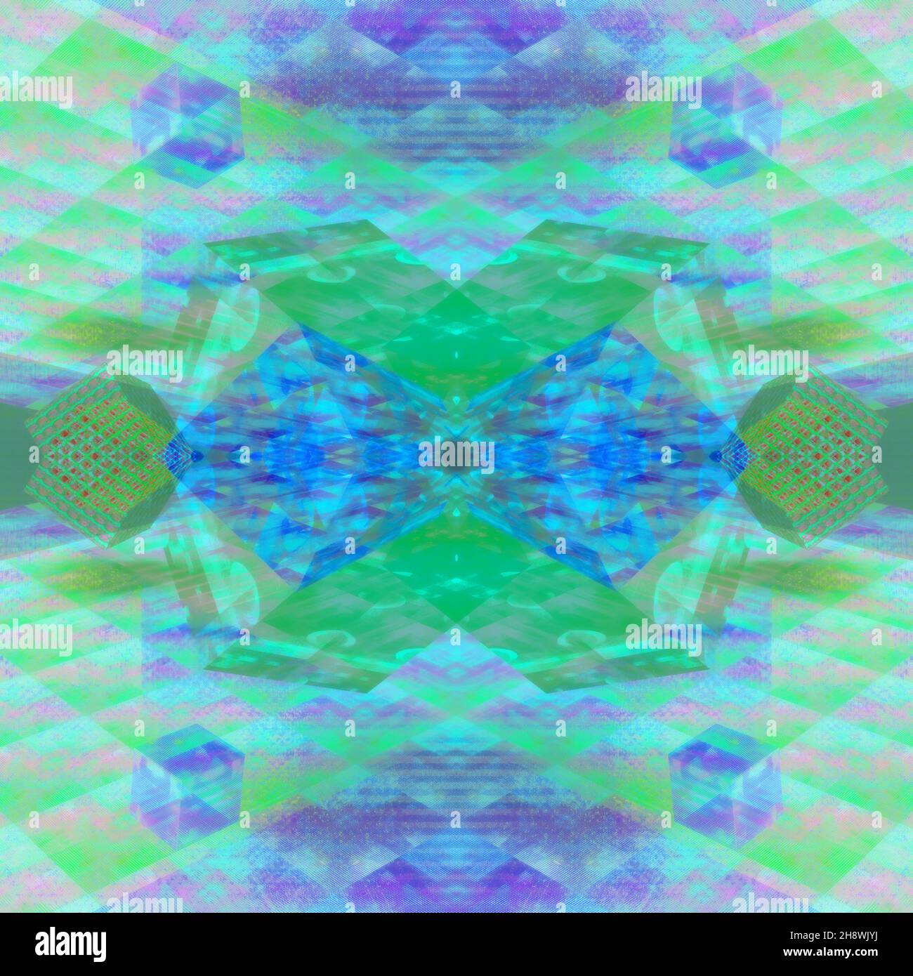 An abstract 3d psychedelic background image Stock Photo - Alamy