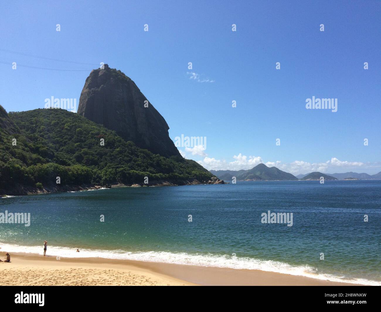 Sugar Loaf in rio de Janeiro Stock Photo