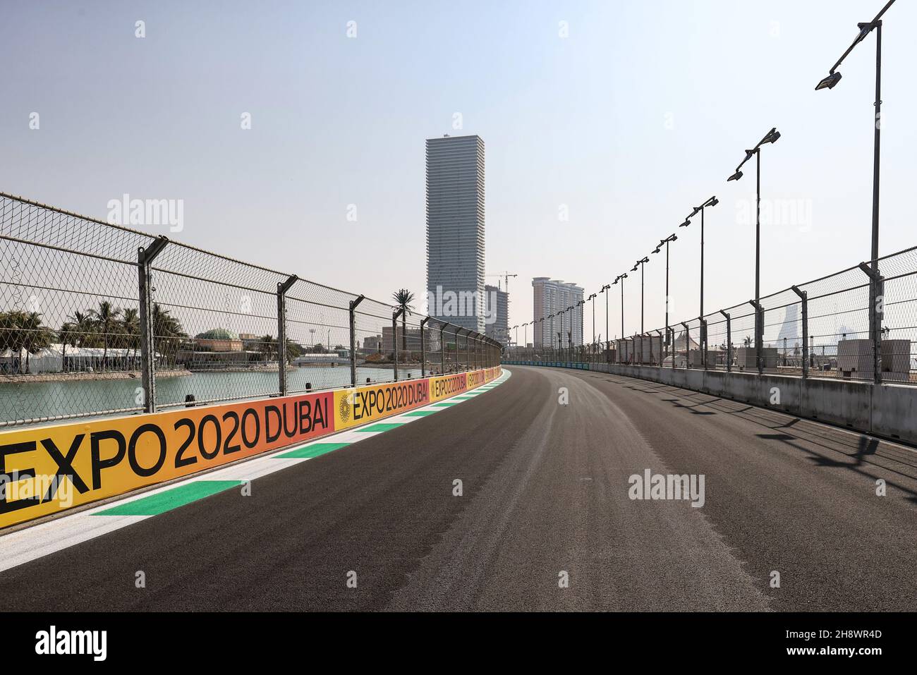 Jeddah, Saudi Arabia. 02nd Dec, 2021. Circuit atmosphere - track detail ...
