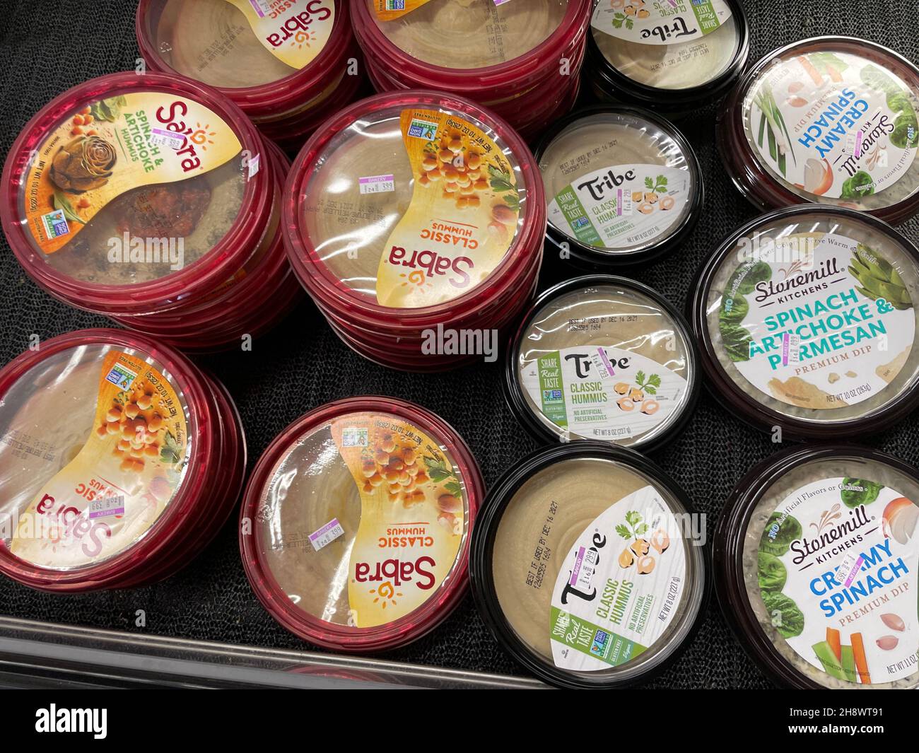 Hephzibah, Ga USA 12 02 21 KJs retail grocery store interior Stock