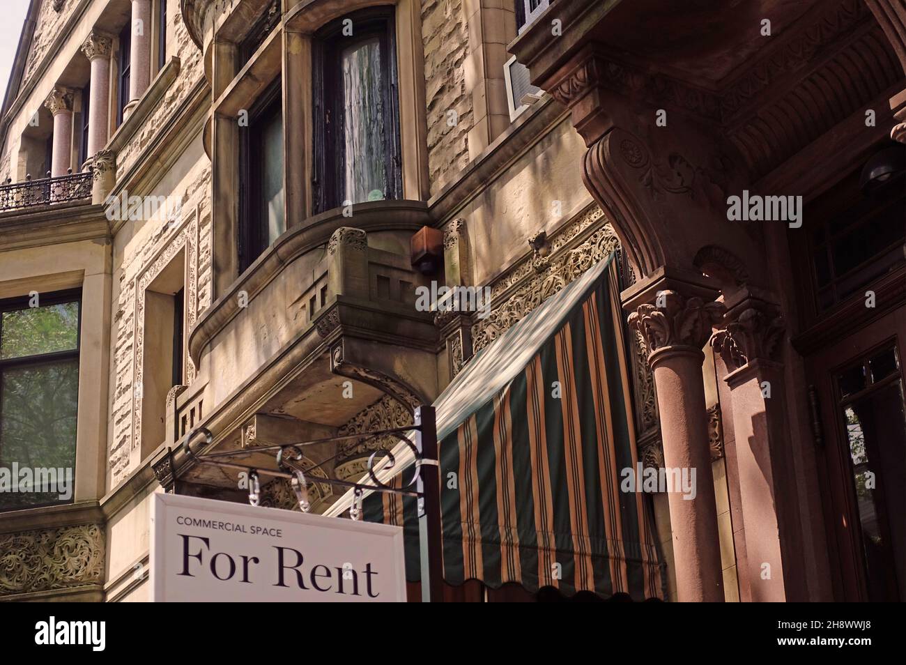 Commercial space for rent in Park Slope Brooklyn NYC Stock Photo Alamy