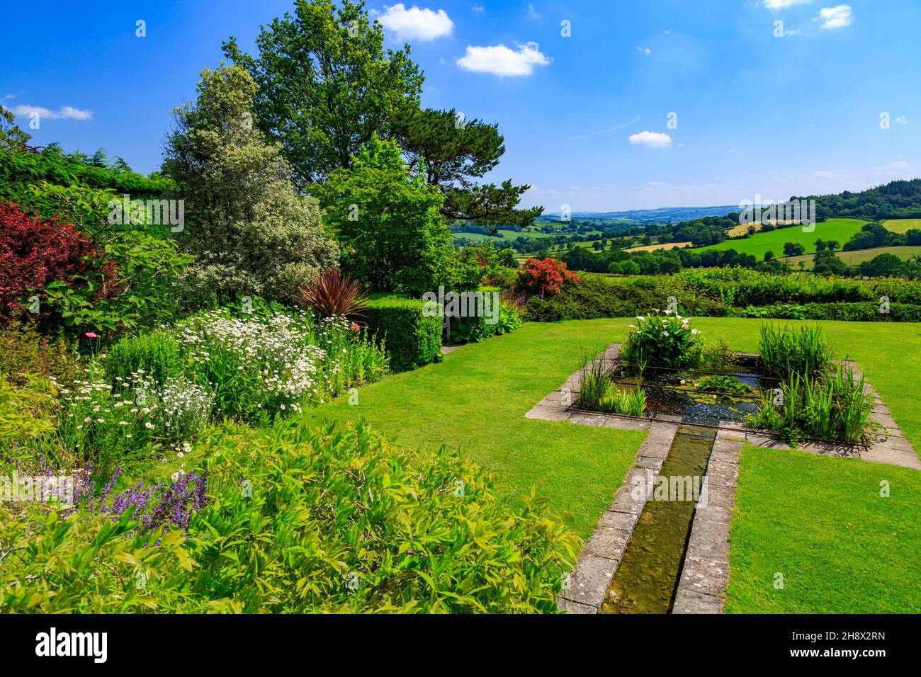 The Millennium Garden at Burrow Farm Garden – created by Mary Benger ...