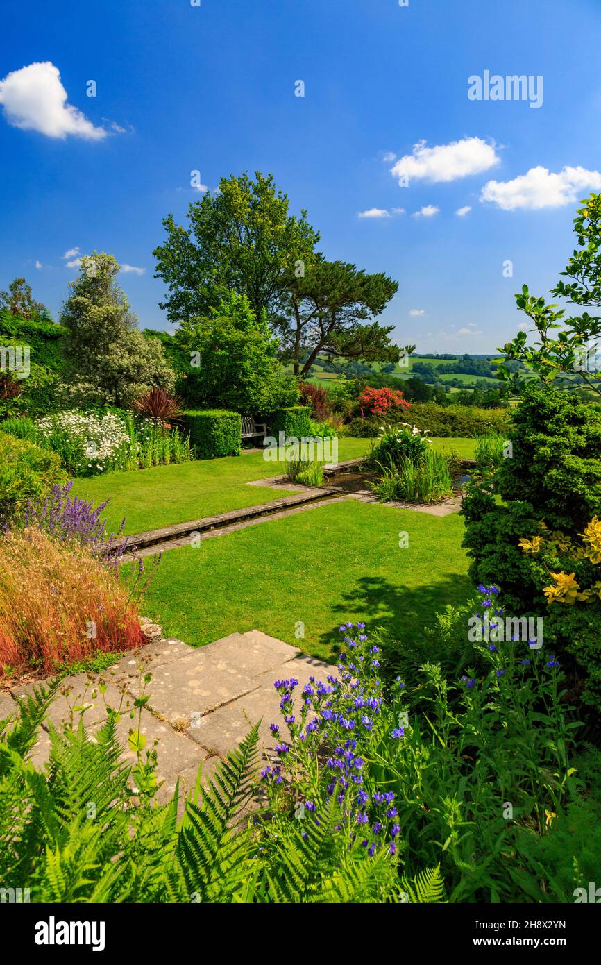 The Millennium Garden at Burrow Farm Garden – created by Mary Benger ...