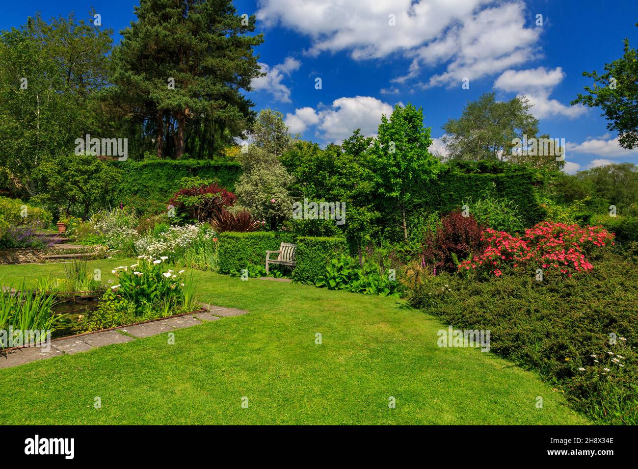 The Millennium Garden at Burrow Farm Garden – created by Mary Benger ...