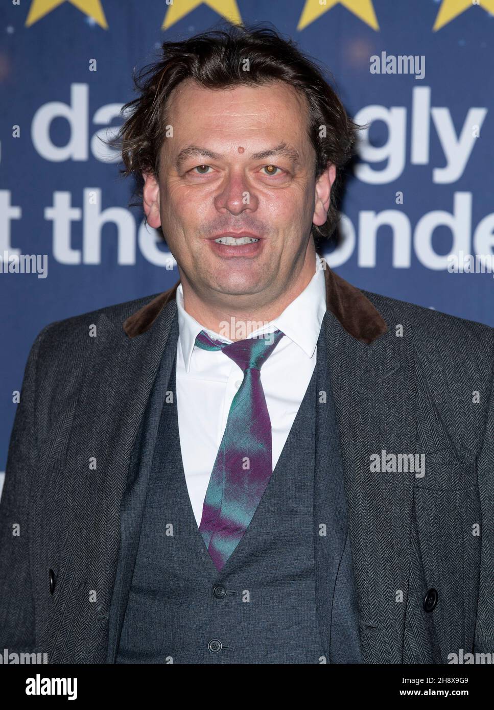 London, UK. 01st Dec, 2021. Simon Stephens attends the Opening Performance of The Curious Incident of the Dog in the Night-Time at Wembley Park Theatre in London. Credit: SOPA Images Limited/Alamy Live News Stock Photo