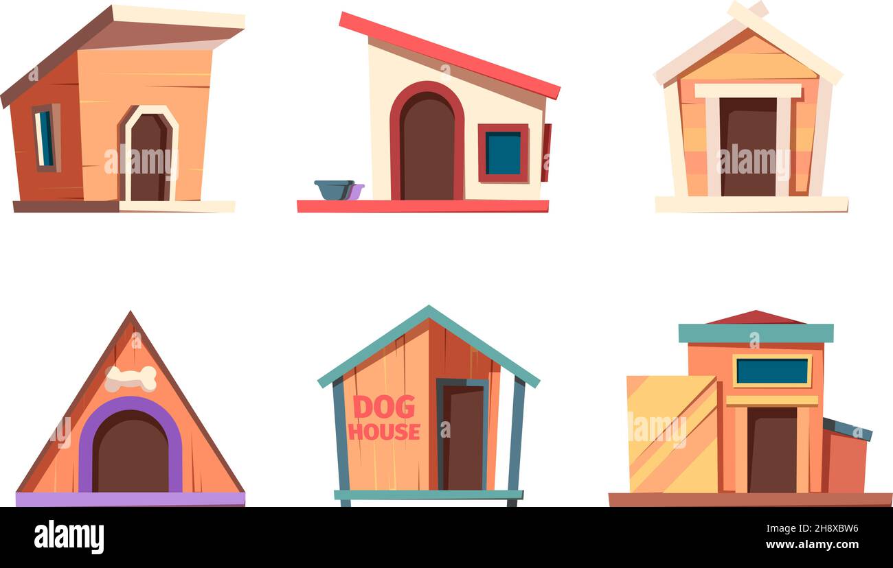 Dog housing Stock Vector Images - Alamy