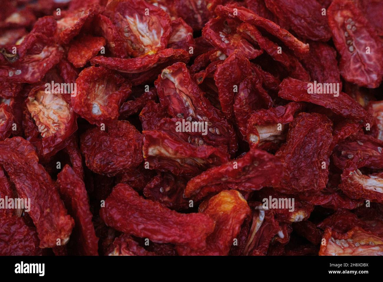 Dried Rodo Pepper Closeup shot of dried red peppers Stock Photo - Alamy