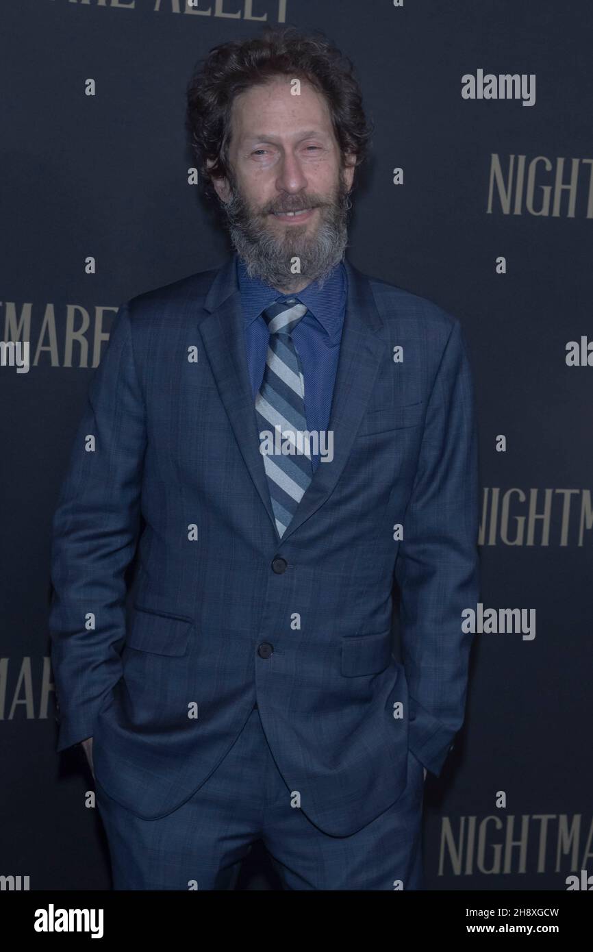 NYC, USA - 1 Dec 2021,Tim Blake Nelson attends &ldquo;Nightmare Alley&rdquo; World