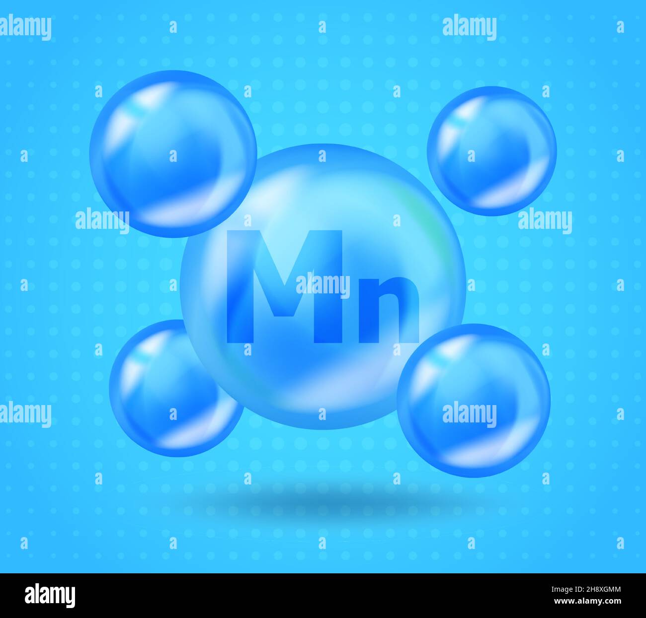 Realistic mineral Na Sodium design. Vitamin complex design for beauty