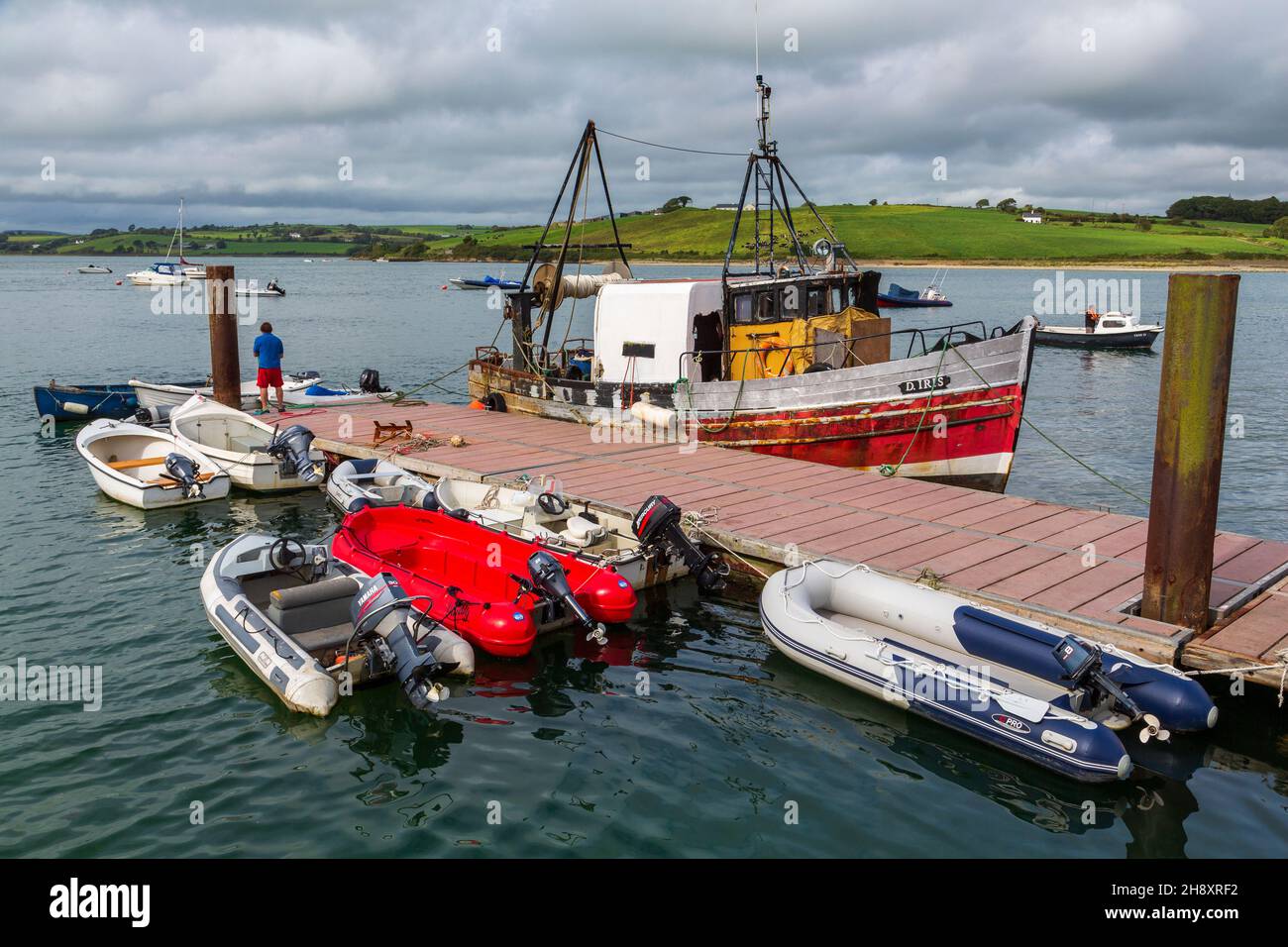 Fishing boats, Courtmacsherry, County Cork, Ireland Stock Photo Alamy