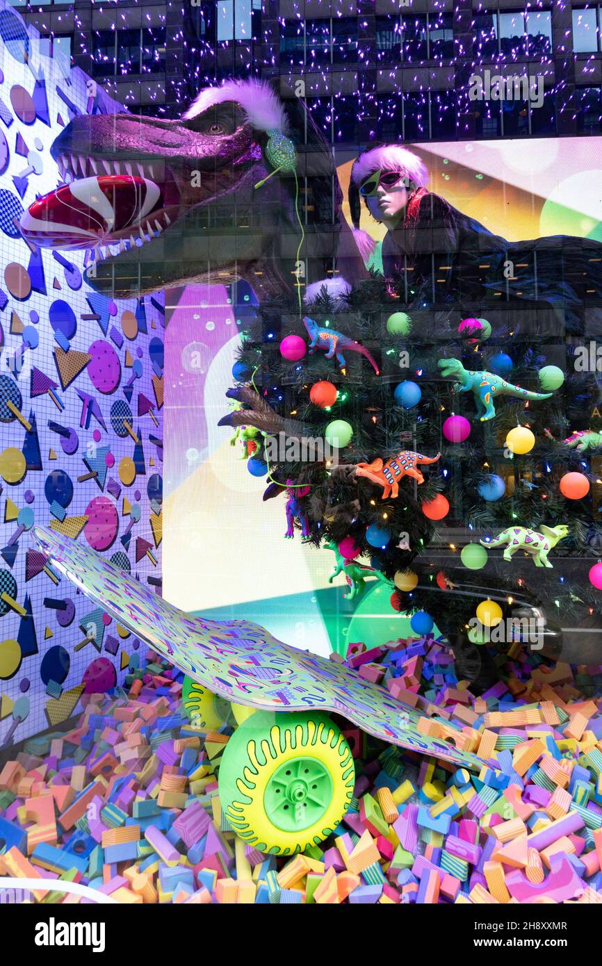 Bloomingdales Flagship Department Store during the 2021 holiday season