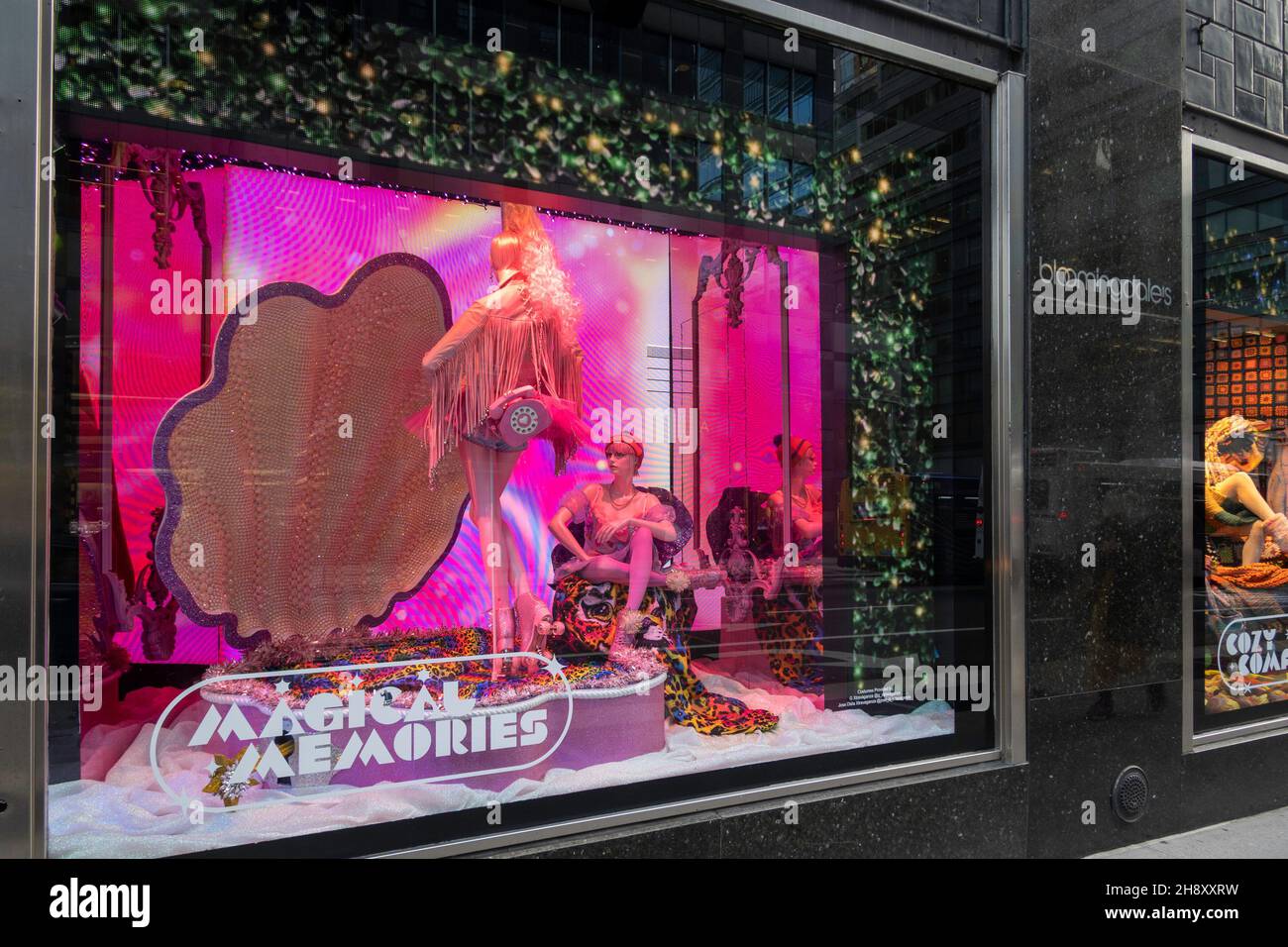 Bloomingdales Flagship Department Store during the 2021 holiday season