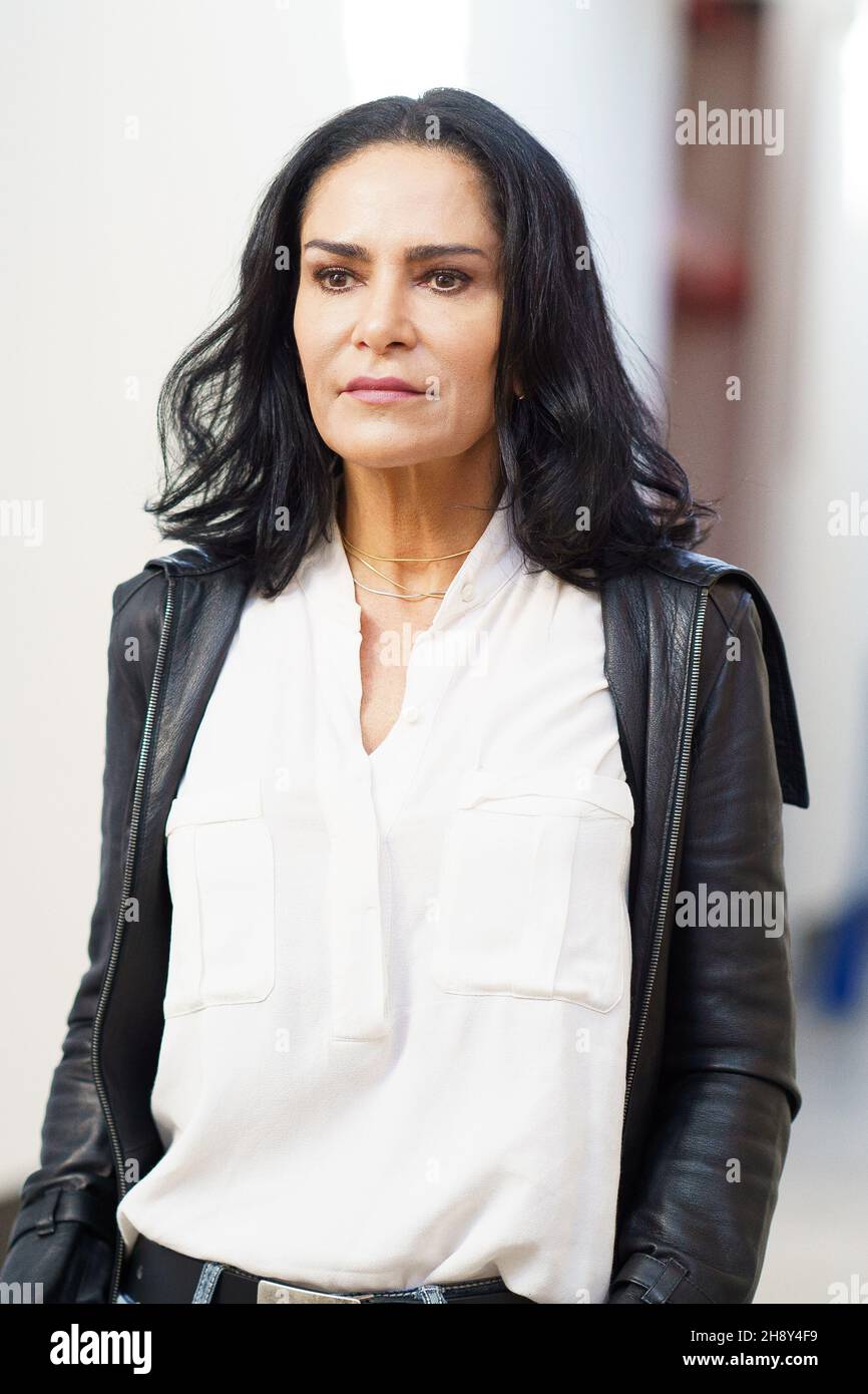 Madrid, Spain. 02nd Dec, 2021. Actress Lydia Cacho poses during a ...