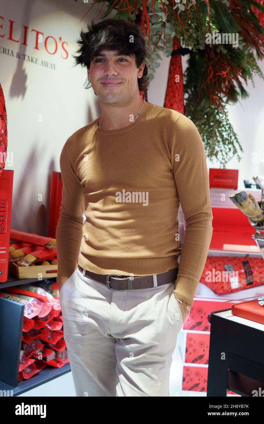 Madrid, Spain. 02nd Dec, 2021. Actor Oscar Casas seen at the