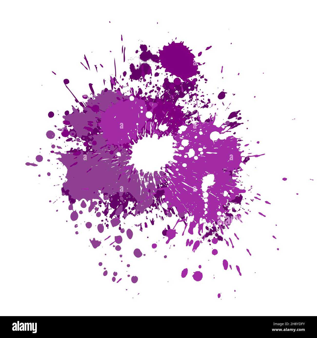 Purple Watercolor Spot. Vector Illustration Stock Vector Image & Art 