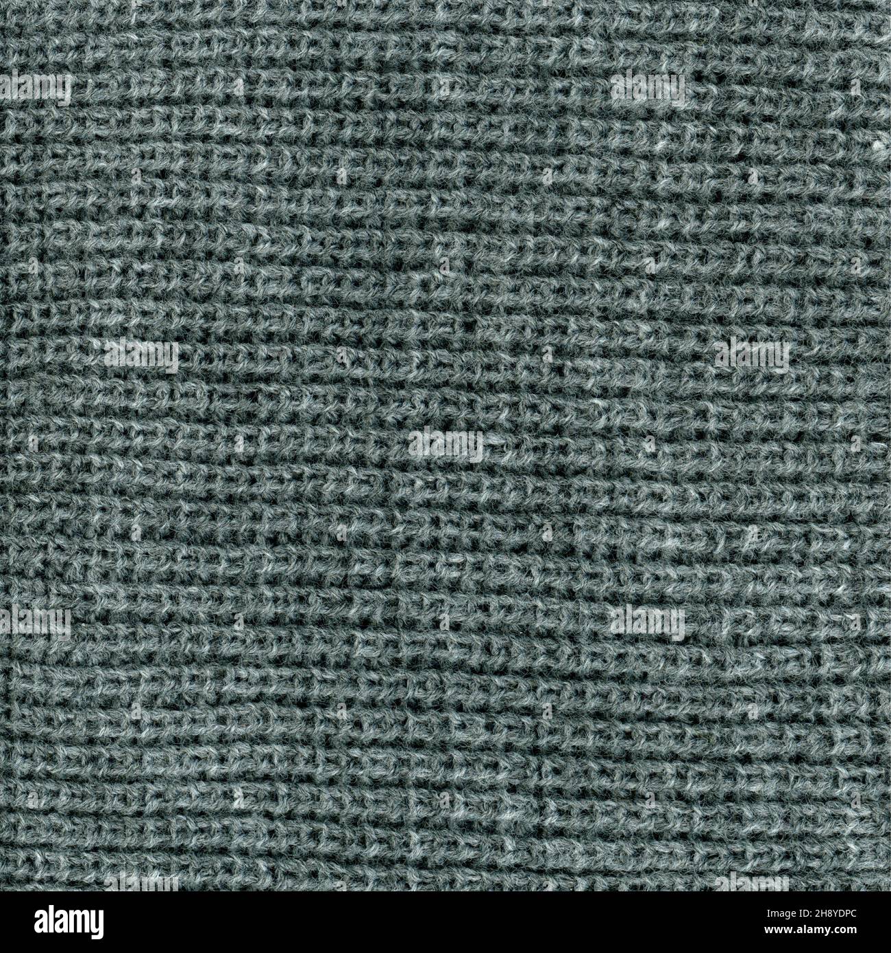 dark grey wool fabric texture useful as a background Stock Photo