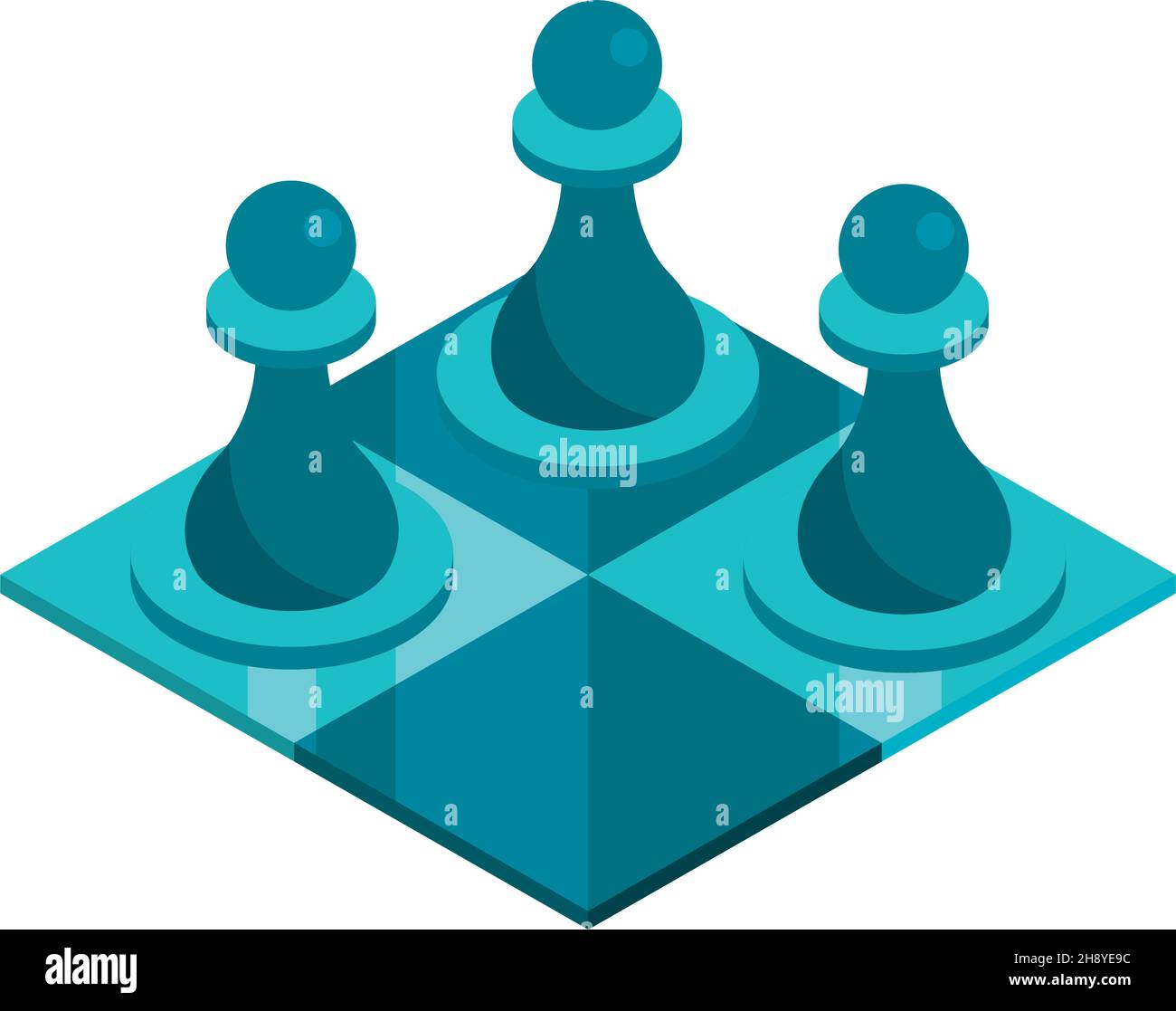 Chess Game Board Stock Vector Image Art Alamy
