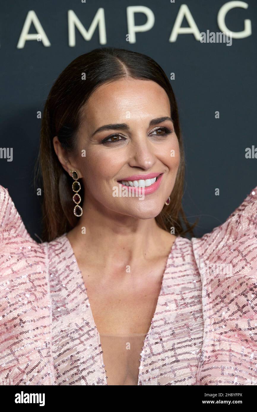 Madrid. Spain. 20211202, Paula Echevarria attends 'Moet&Chandon
