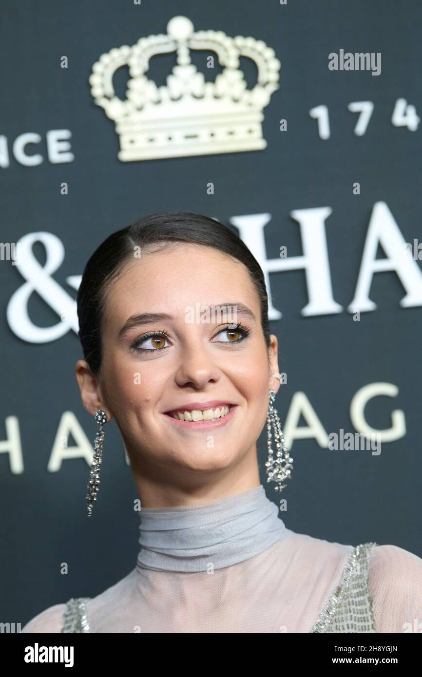 December 2, 2021, Madrid, Madrid, Spain: Victoria Federica de Marichalar  Borbon attends 'Moet&Chandon'' effervescence party at Royal Theatre on  December 2, 2021 in Madrid, Spain (Credit Image: © Jack Abuin/ZUMA Press  Wire Stock Photo - Alamy