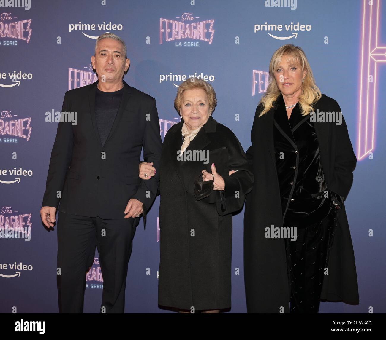 Milan, Italy. 02nd Dec, 2021. Milan, Italy THE FERRAGNEZ - LA SERIE ...