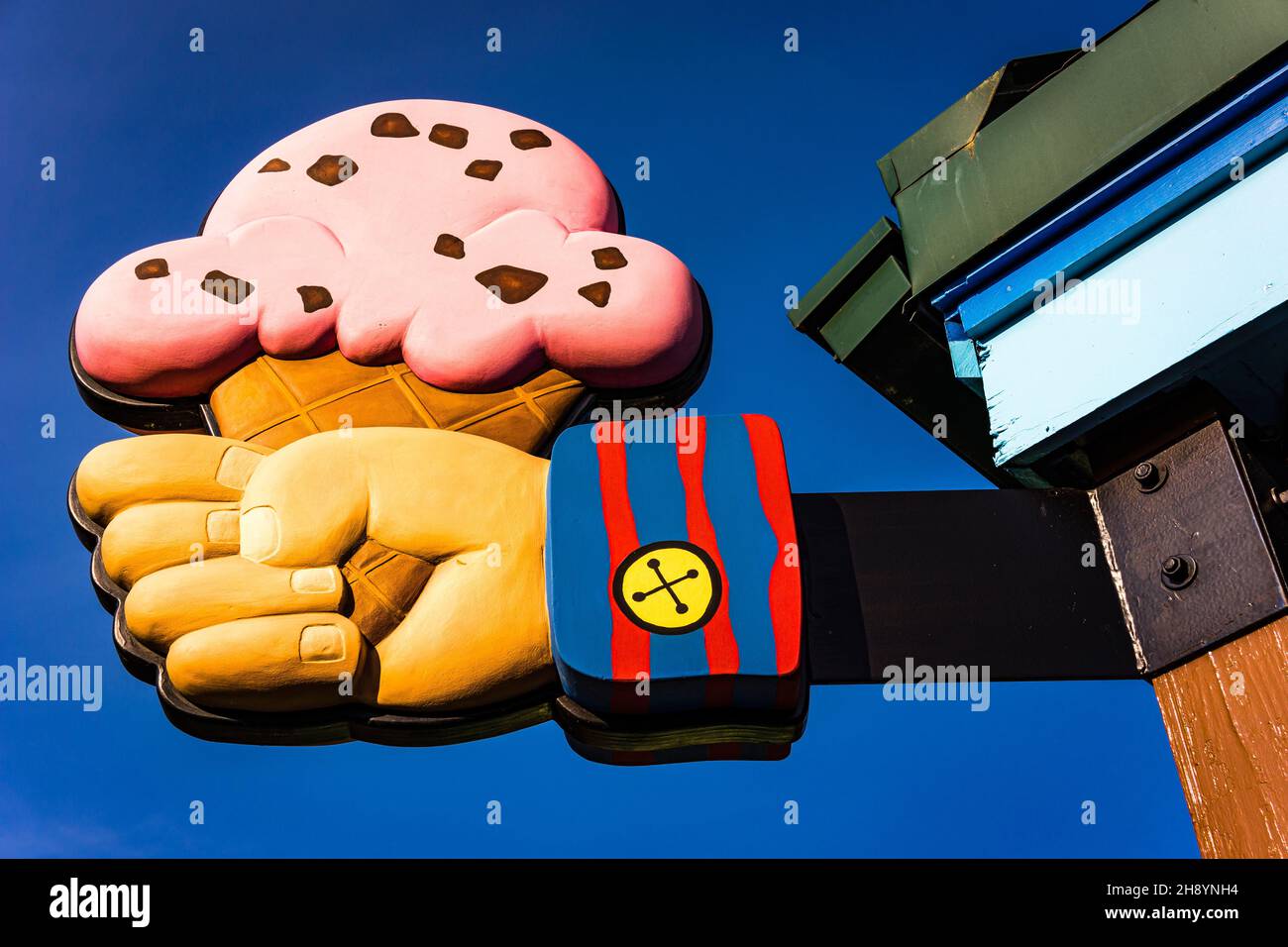 Ben & Jerry’s Ice Cream Waterbury Factory Waterbury, Vermont, USA Stock