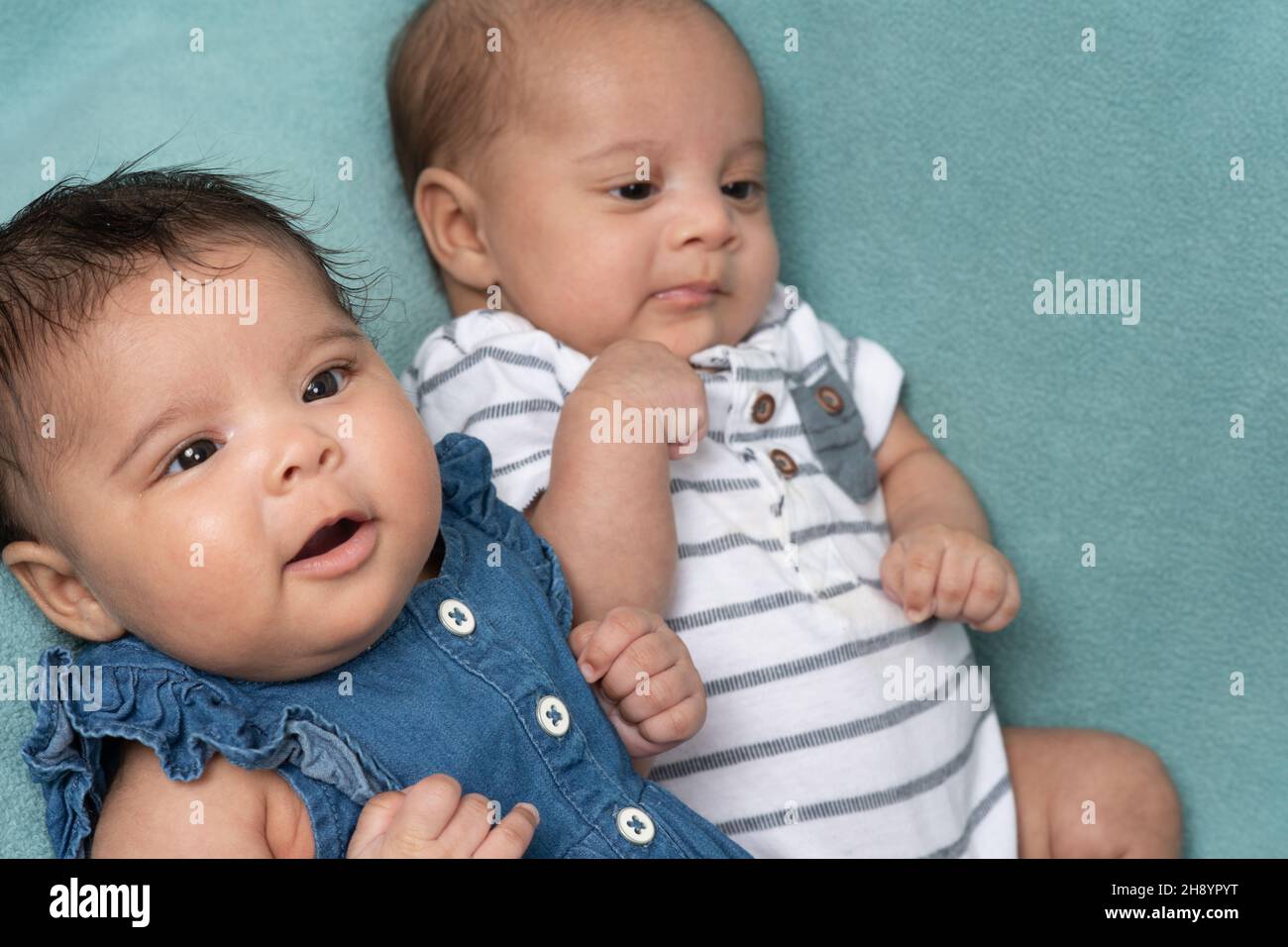 Fraternal Twins Girl High Resolution Stock Photography And Images Alamy