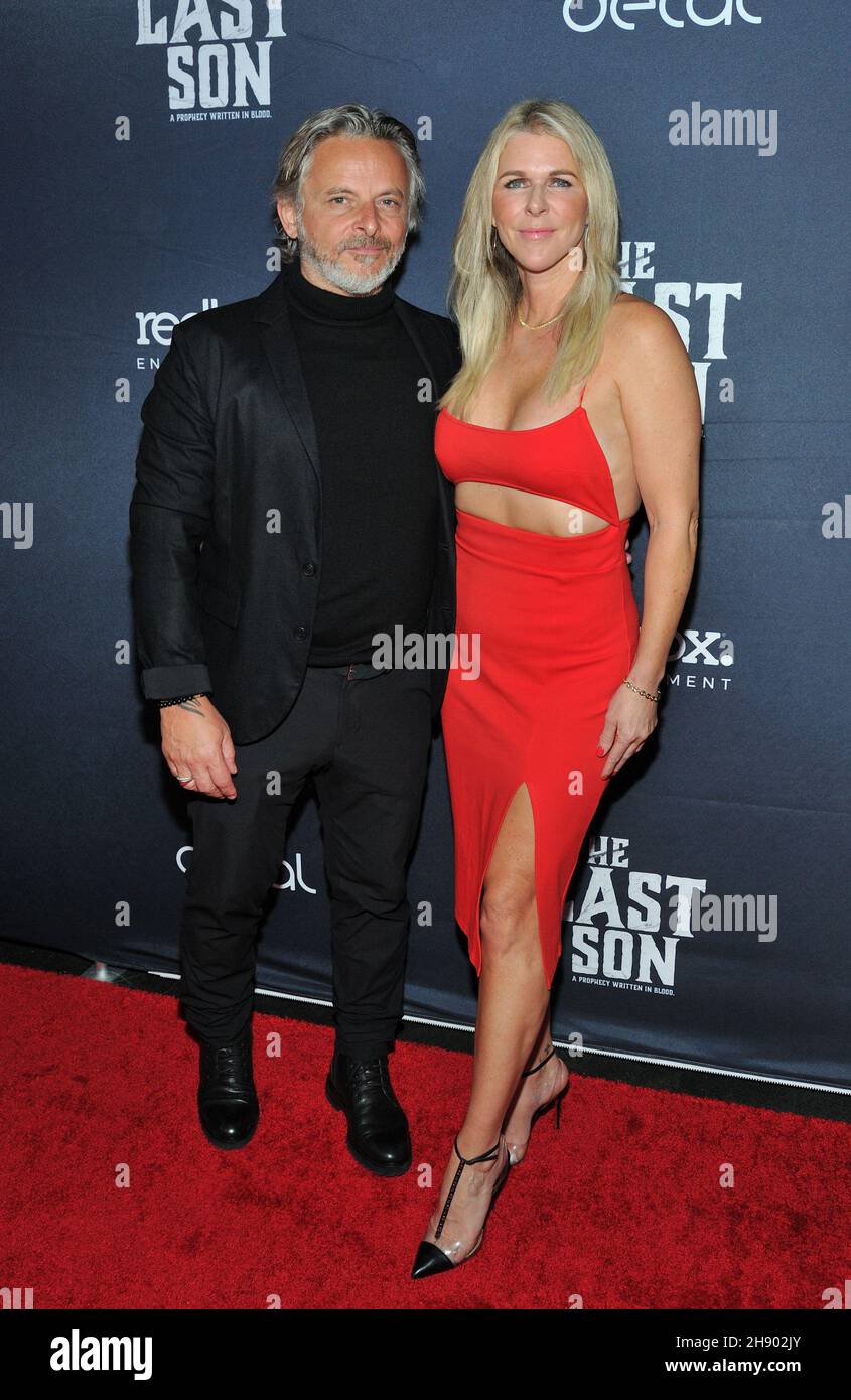 L R Joe Delonghi and Kim Delonghi attend the NY screening of The