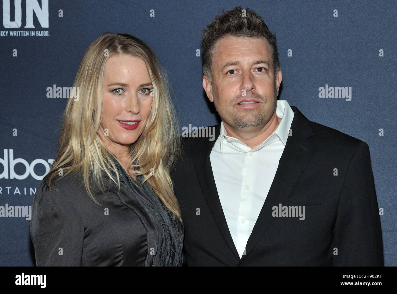L-R: Amy O'Neill and Andre Relis attend the NY screening of The Last ...