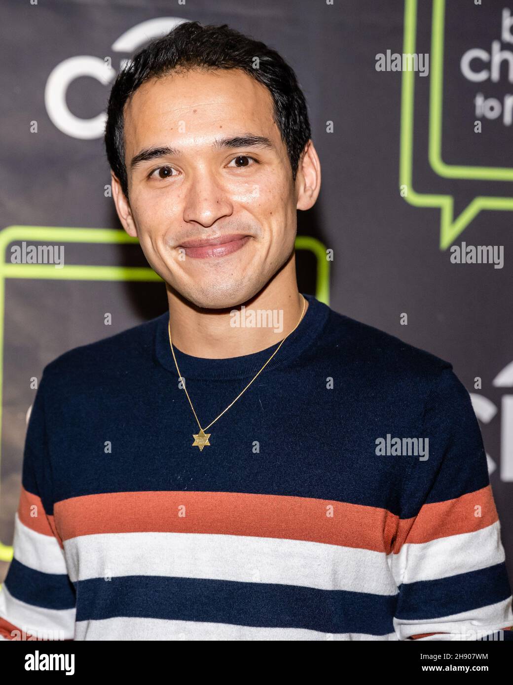 New York, USA. 02nd Dec, 2021. Zachary Noah Piser attends the 9th ...