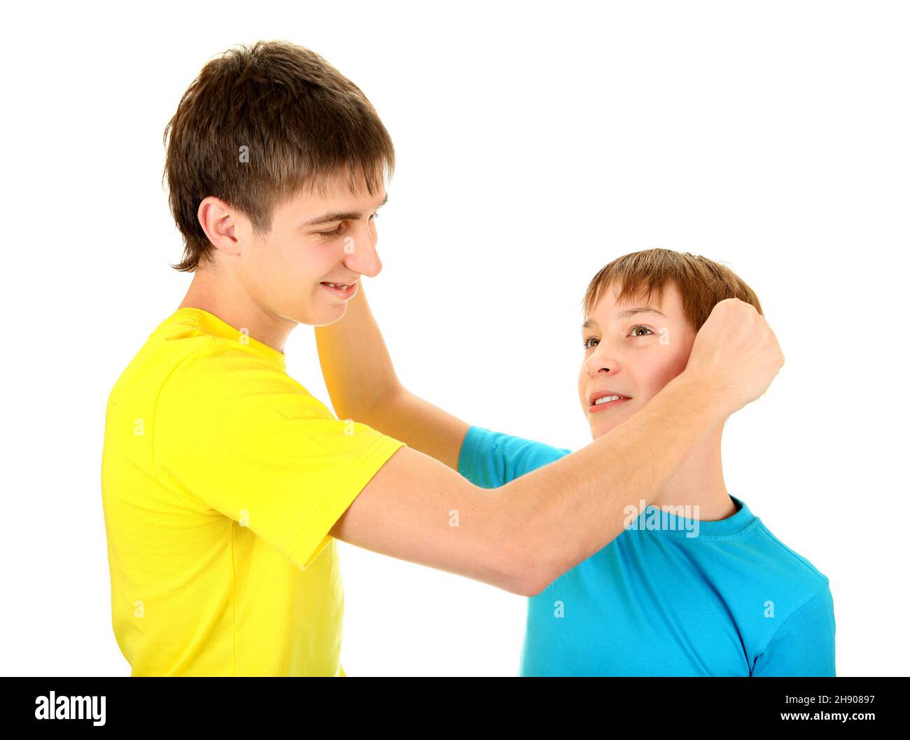 Fighting bros. Fighting bros