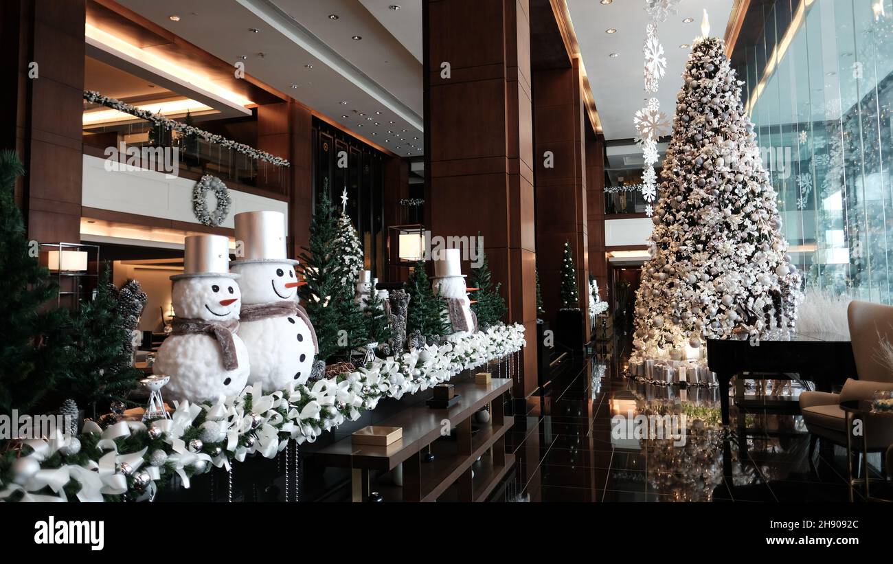 JW Marriott Hotel Bangkok Lobby Season's Greetings Christmas