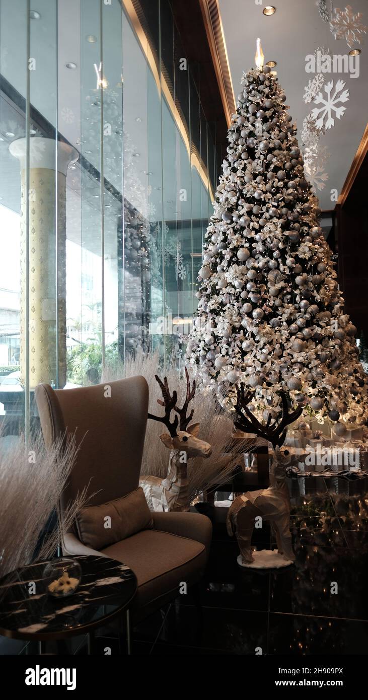 JW Marriott Hotel Bangkok Lobby Season's Greetings Christmas