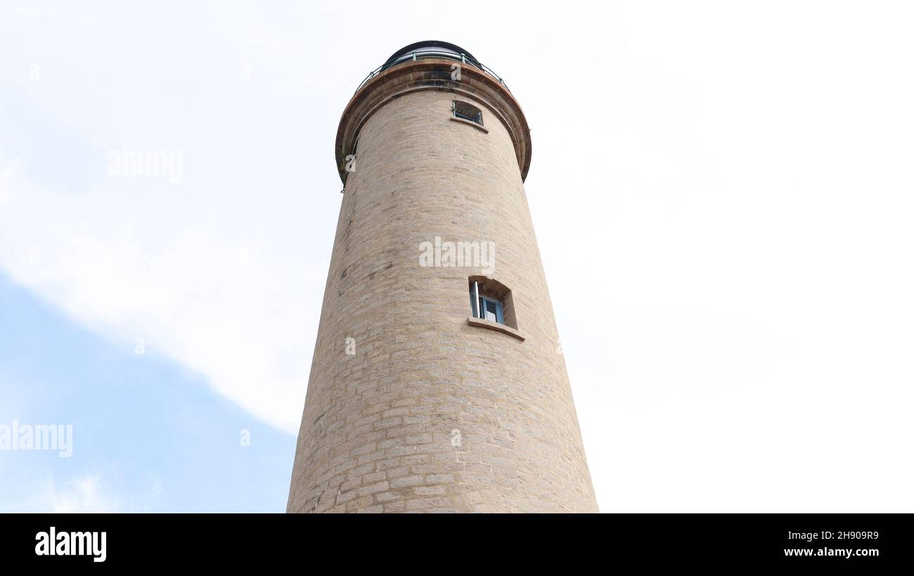 View taken from below the Mahabalipuram lighthouse Stock Photo - Alamy