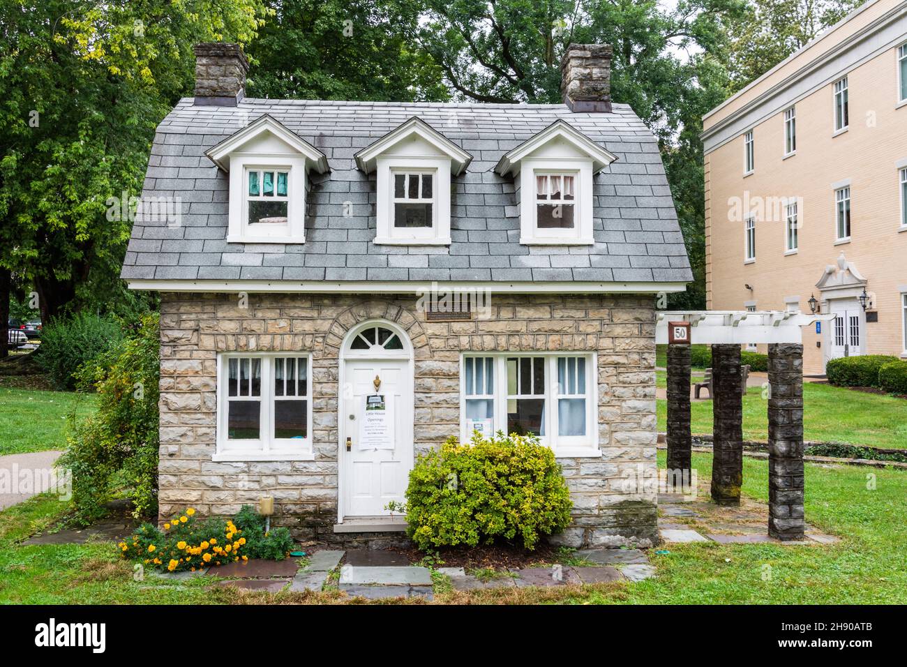Shepherdstown, West Virginia, United States of America – September 28, 2016. The Little House, also known as the Florence Shaw Demonstration Cottage Stock Photo