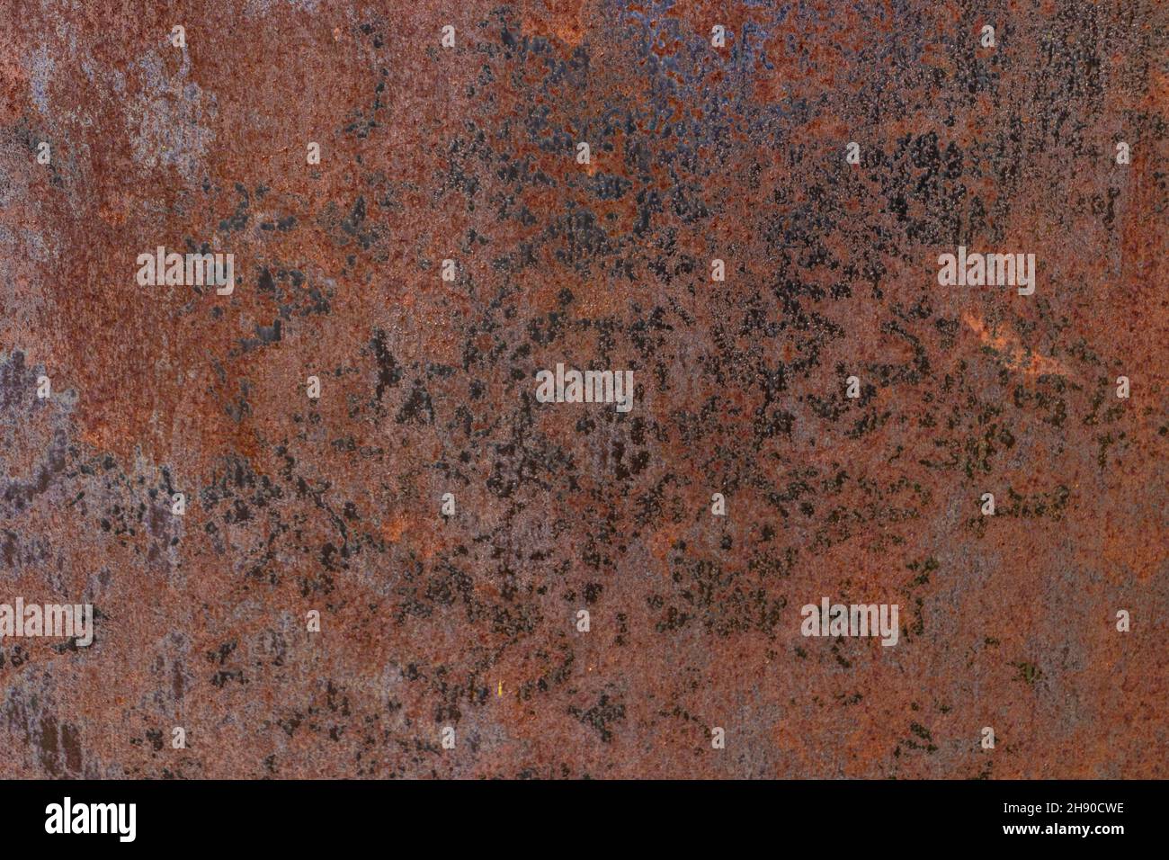 rust on metal steel wall background texture. Stock Photo