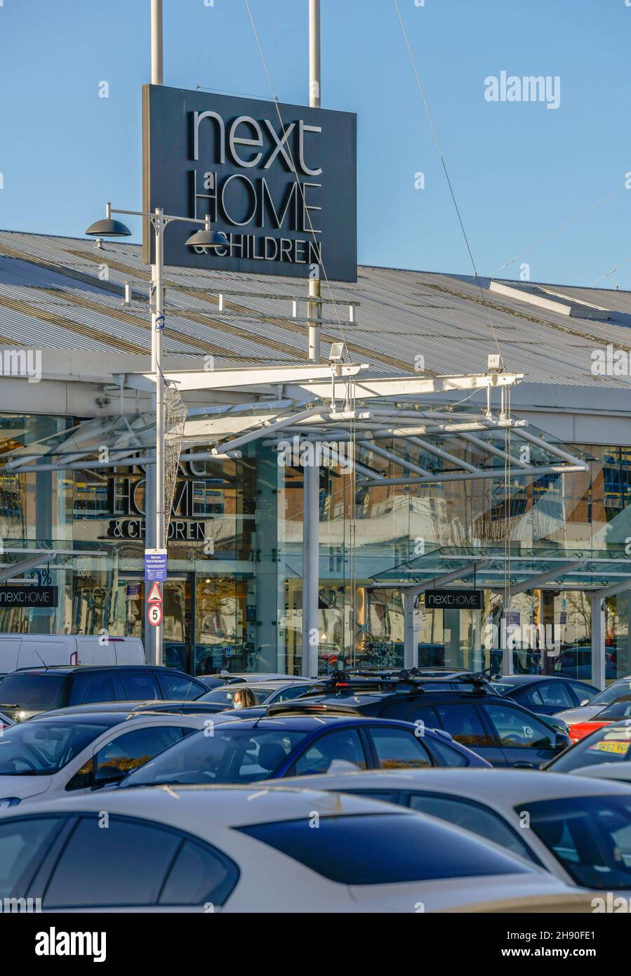 Southampton high street parking hires stock photography and images Alamy