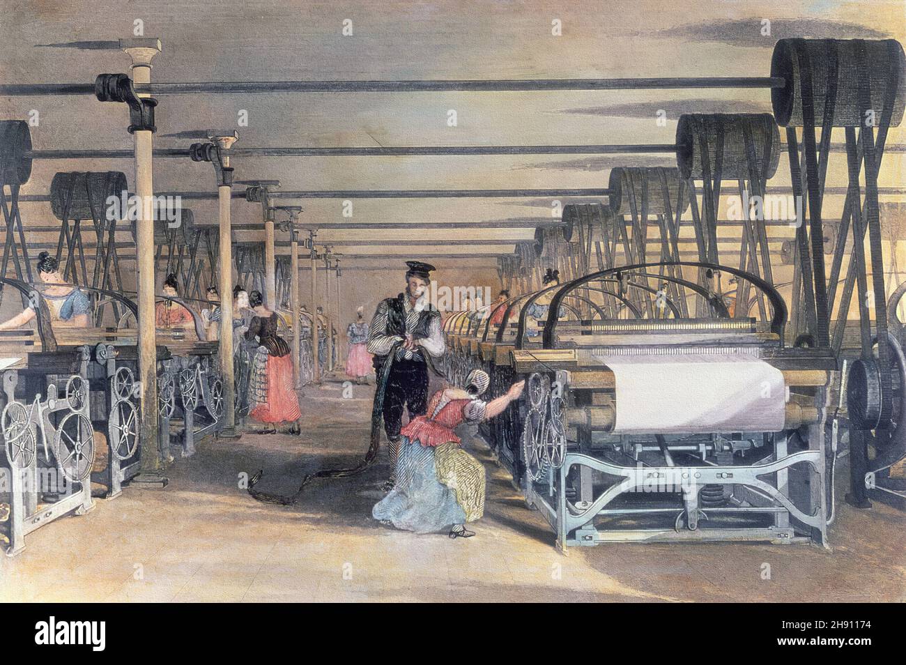 Power loom of edmund cartwright hires stock photography and images Alamy
