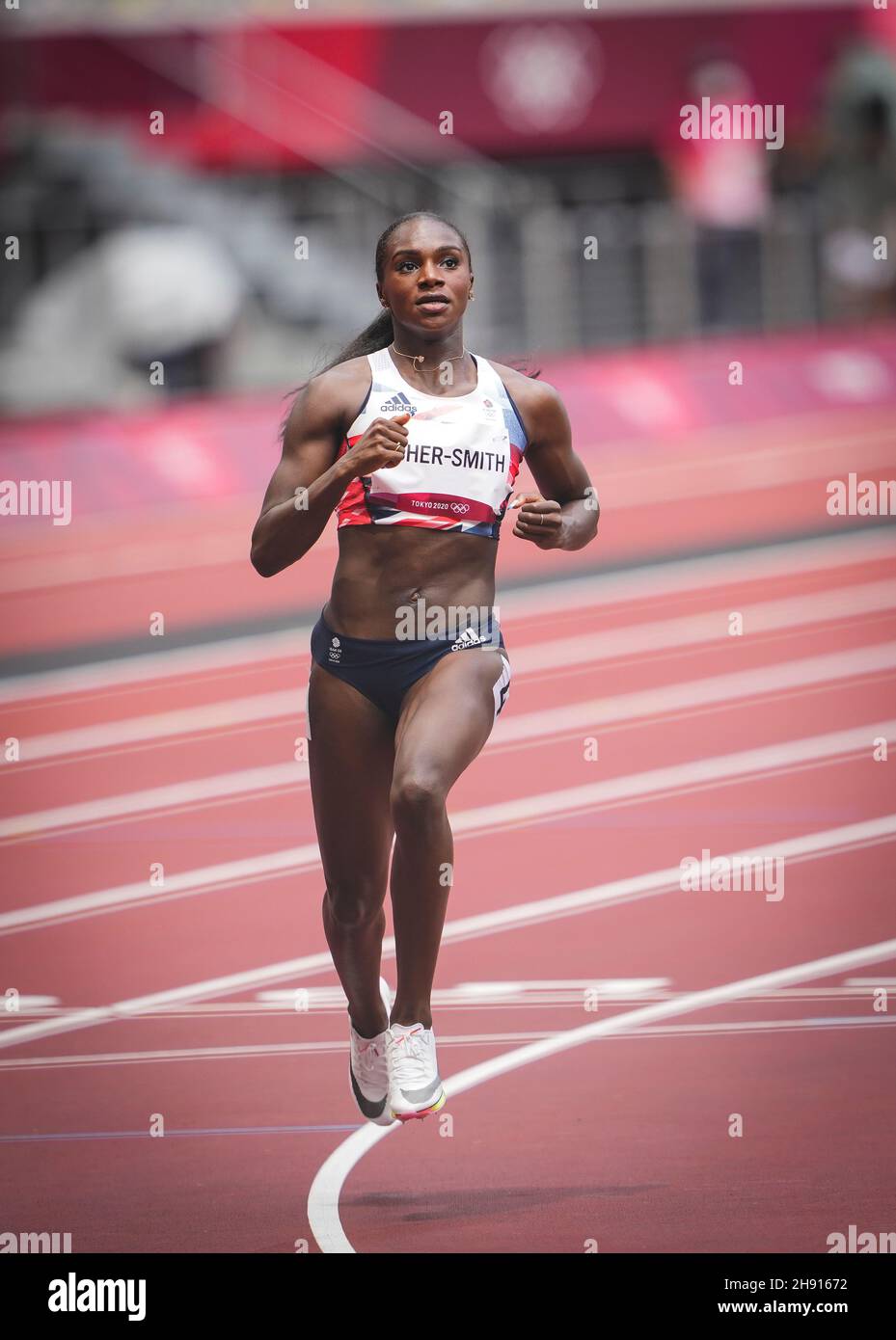 Dina Asher Smith Competing In The 100 Meters Of The Tokyo 2020 Olympic dina-asher-smith-competing-in-the-100-meters-of-the-tokyo-2020-olympic