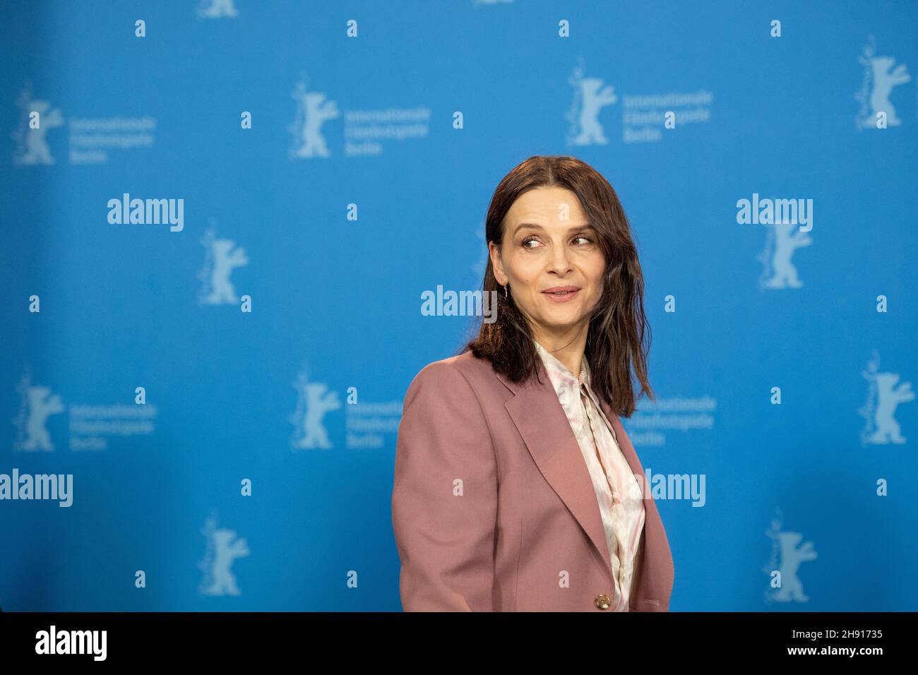 BERLIN, GERMANY-February 10: Actress Juliette Binoche poses at the "Who