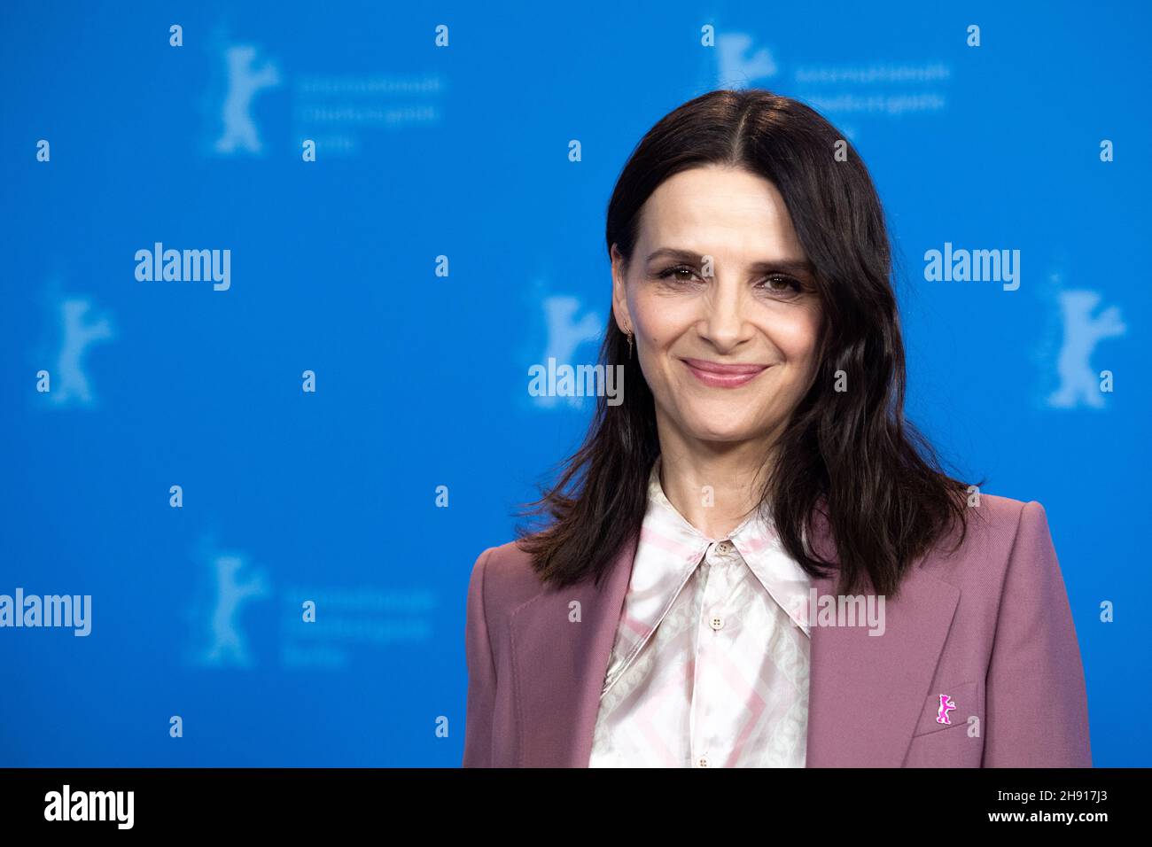 BERLIN, GERMANY-February 10: Actress Juliette Binoche poses at the "Who