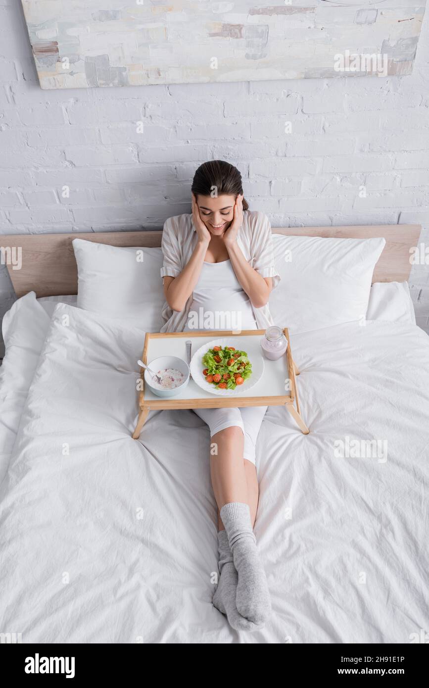 Pregnant woman spoon fork hires stock photography and images Alamy