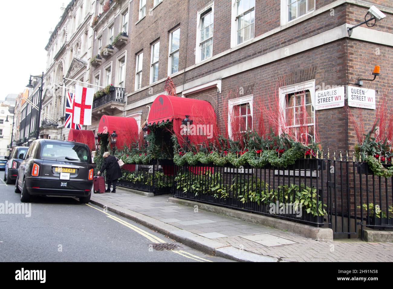 The Chesterfield luxury hotel in  Mayfair London UK Stock Photo