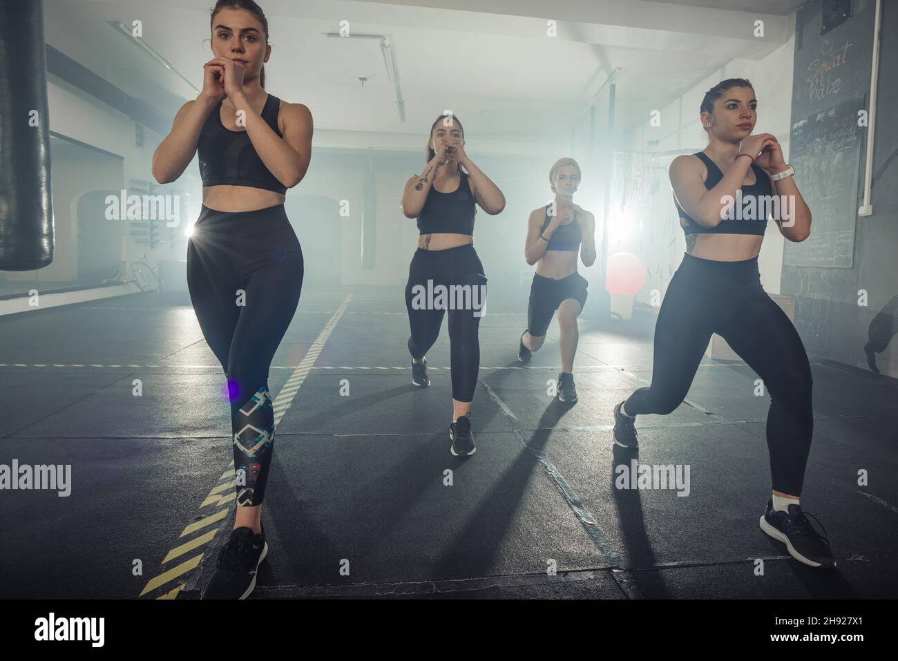 Step workout women group fitness hi-res stock photography and images - Page  11 - Alamy